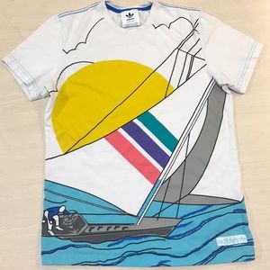 Adidas sailing archive series size small Tshirt.